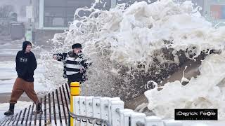 Salisbury Beach Flood January 1213 2024 [upl. by Sadiras470]