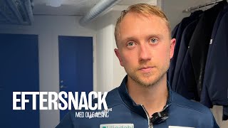 Eftersnack med Olle Alsing efter HV71Rögle BK [upl. by Viv188]