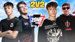 Mongraal amp Noahreyli vs Clix amp Peterbot 2v2 Zone Wars [upl. by Saum]