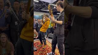 Matteo Mancuso  Spain Solo pt 2 at NAMM 2024 Bacci Booth [upl. by Wat780]