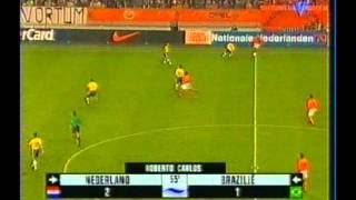 1999 October 9 Holland 2Brazil 2 Friendlyavi [upl. by Lennox637]