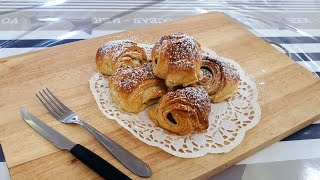 How to make Pain au chocolat or Chocolate croissants  cook with me [upl. by Leissam]