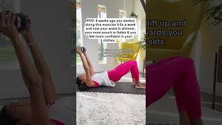 Do this WAIST TRAINER exercise to tighten and flatten your stomach [upl. by Newberry]