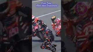 Aleix Espargaro Over Take Bastianini [upl. by Tracie]