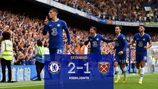 Chelsea 21 West Ham  Extended Premier League Highlights [upl. by Henrique]