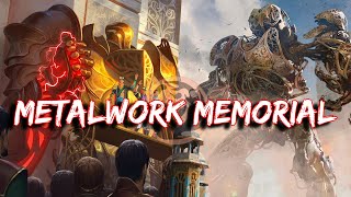 Metalwork Memorial  Big Red Akromas Memorial in Historic  Mtg Magic Arena Deck Tech and Game Play [upl. by Kreda]