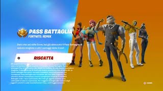 Fortnite pass battaglia della stagione REMIX [upl. by Eelymmij]