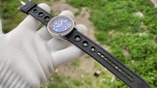 Steeldive SD1994 SKX007 NH34 GMT Watch [upl. by Jinny]