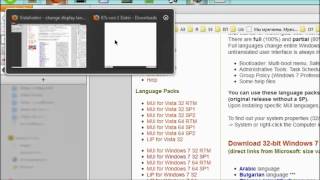 Vistalizator Смена языка в Windows 7 и Vista [upl. by Cully]