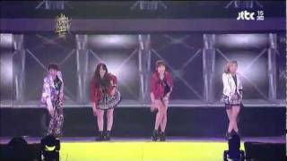 jTBC 120119 fx Cut BonsangampPinocchio  The Golden Disk Awards 2011 [upl. by Hendrik]