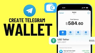 How to Create amp Setup Telegram Wallet [upl. by Assener9]