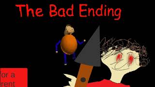 BALDI DIED all endings █ Horror game quotBaldi Dies 2quot – walkthrough █ [upl. by Nylzor]