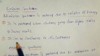 Difference Between Emission Spectra amp Absorption Spectra in TELUGU  Junior Chemistry  MPC Academy [upl. by Nahsin402]