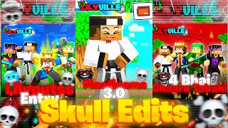 Skull Edits ftGamerFleetampJack💀  Shorts Compilation  MinevidZ [upl. by Kele748]