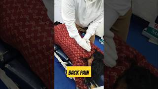 Back pain viralshort physiotherapy pain [upl. by Ruenhs7]