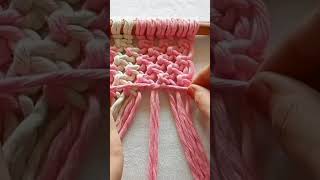 Simple Macrame Coaster [upl. by Laurentia823]