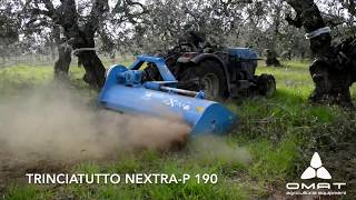 OMAT  NeXtraP 190 Trinciatutto polivalente eXtrasPostabile [upl. by Petty296]