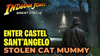 Enter Castel SantAngelo  The Stolen Cat Mummy  Indiana Jones and the Great Circle [upl. by Ardried]