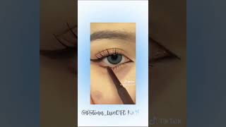 🐚🐬 Delineado Coreano Tutorial korean canalaesthetic aesthetic [upl. by Yniattirb]