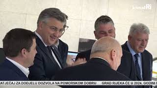 Plenković na otvorenju dentalnog laboratorija u Kastvu [upl. by Farra]