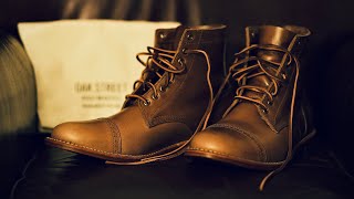 Oak Street Bookmakers  Cap Toe Trench Boot [upl. by Fezoj990]