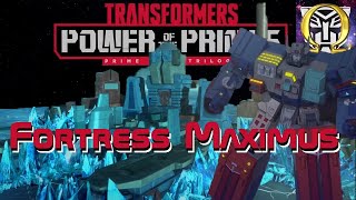 Fortress Maximus Transformers Prime Wars Trilogy [upl. by Welton990]