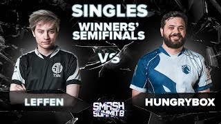 Leffen vs Hungrybox  Winners Semifinals Melee Singles  Smash Summit 8  Fox vs Puff [upl. by Weldon]