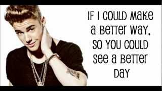 Justin Bieber  I Would Lyrics [upl. by Ecela]