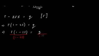 Manipulating Equations and Formula [upl. by Urien]