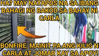 MAY BAHAGI NA PALA SA BAKOD NA TAPOS NA TOTOO BA JOMSKARL MA INIT PA SA BONFIREKALINGAP RAB VLOG [upl. by Hajar70]