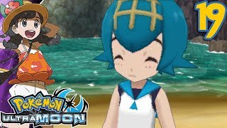 Pokémon Ultra Moon  Part 19 Captain Lanas Trial  Brooklet Hill  Gameplay Walkthrough [upl. by Layman460]