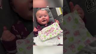 Deaf baby hears for the first time ❤️ [upl. by Ravert]