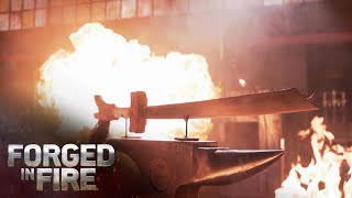 The Kampilan STABS SLICES amp SEVERS the Final Round Season 4  Forged in Fire [upl. by Hourigan708]