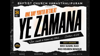 ONE DAY YOUTH RETREAT YE ZAMANA 24102023 [upl. by Jerold]