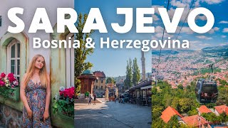 Discovering Sarajevo amp a beautiful train ride  Bosnia amp Herzegovina travel vlog 🇧🇦 [upl. by Dunning]