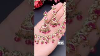 Subiya Hyderabadi jewellery necklace fashiontrends jewelry weddingjewellery [upl. by Eiramasil]