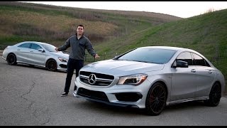 Mercedes CLA45 AMG Review  Overpriced [upl. by Dnomrej637]