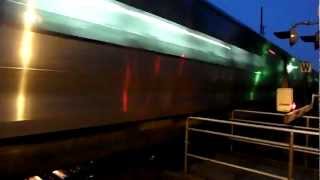 A Ronkonkoma express bypasses Mineola Station [upl. by Roshan779]