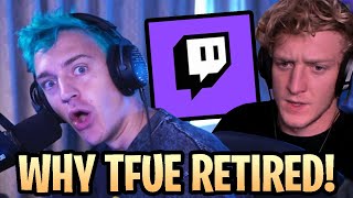 Ninja amp Cloakzy Reveal Tfues Streaming Contract amp Explain Why He QUIT Streaming [upl. by Nefen449]