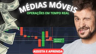 APRENDA OPERAR COM MÉDIAS MÓVEIS [upl. by Leandro]