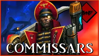 OFFICIO PREFECTUS  Ruthless Commissars  Warhammer 40k Lore [upl. by Arikehs]