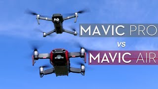 Mavic Pro vs Mavic Air  Which to Buy [upl. by Dusa]