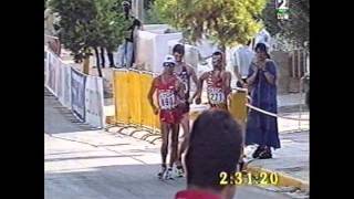 Campeonato del mundo Atenas 1997 50km marcha [upl. by Sillek]