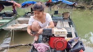 highland girl helping man repair damaged machines and all kinds of machinery [upl. by Antonetta680]