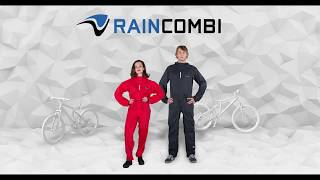 RAINCOMBI for cycling breathable lightweight rain suit [upl. by Rehpotirhc]