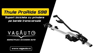 Suport bicicleta Thule ProRide 598  tutorial montaj  VagAutoro [upl. by Erised]