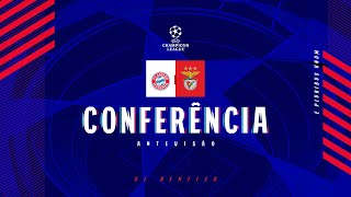 CONFERÊNCIA DE IMPRENSA  ANTEVISÃO FCBSLB [upl. by Kurth]