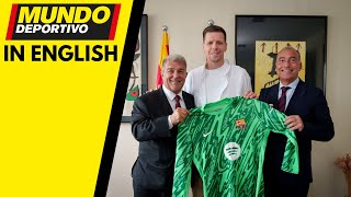 BARÇA BREAKING Wojciech Szczesny’s First Words as FC Barcelona’s New Goalkeeper  Official Signing [upl. by Cohn157]