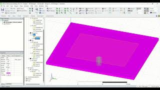 Design a microstrip antenna copper plate ground and patch and wave port for 245 GHz in HFSS [upl. by Weir]