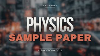 PHYSICS SAMPLE PAPER CLASS 11 MID TERM  PART 12 [upl. by Nahsor737]